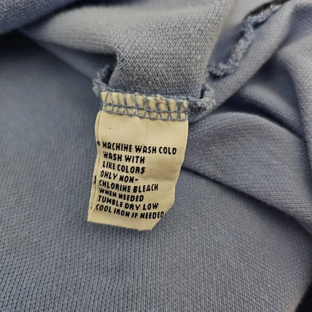 Polo Ralph Lauren Men's Crown Vintage Mesh Blue Polo Shirt